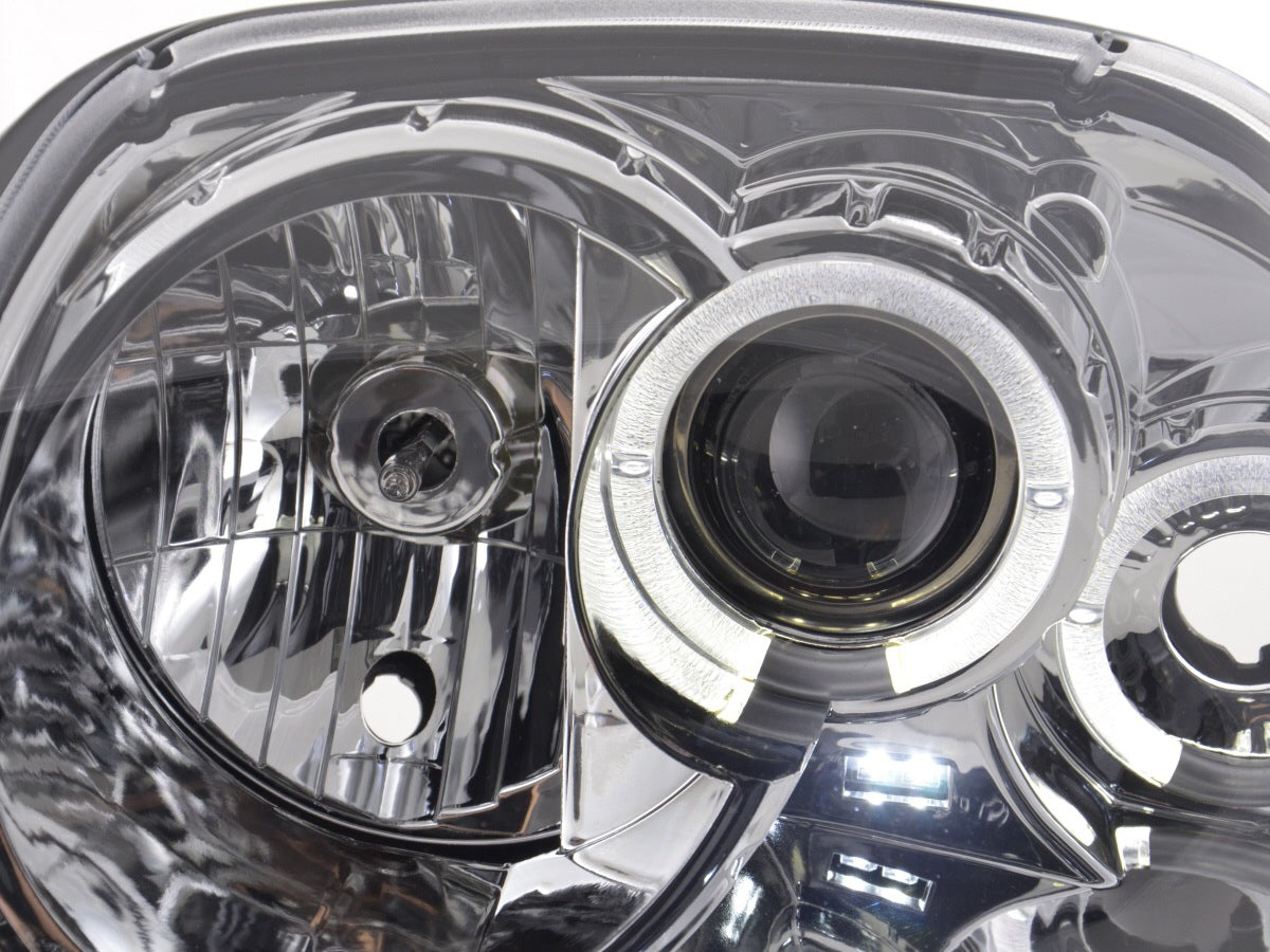 Scheinwerfer Set Renault Clio Typ B 98-01 chrom Scheinwerfer Set Renault Clio Typ B 98-01 chrom